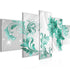 Wandbilder Wohnzimmer XXL Blumen Lilien Moderne Bild Abstrakt